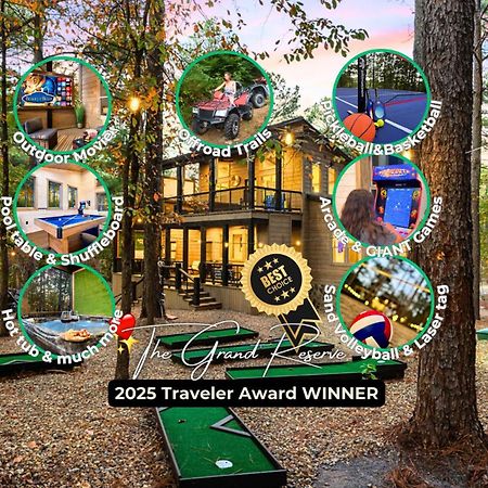Lux,Hot Tub,Atv,Hiking,Pickleball,Firepit,Arcade Broken Bow Bagian luar foto