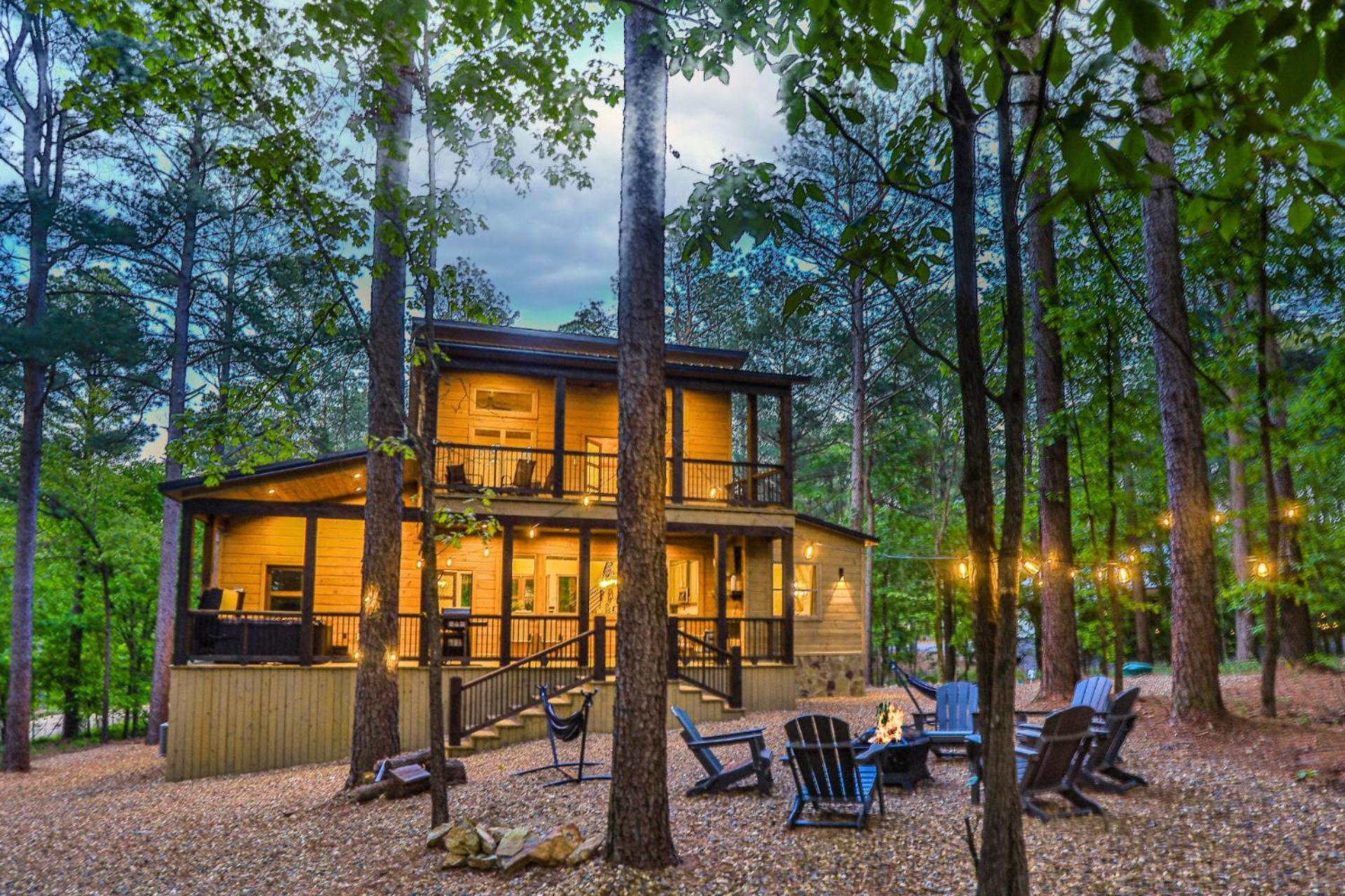 Lux,Hot Tub,Atv,Hiking,Pickleball,Firepit,Arcade Broken Bow Bagian luar foto